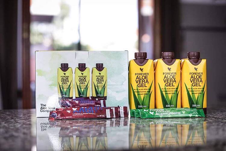 نوشیدنی آلوئه ورا ژل مینی فوراور